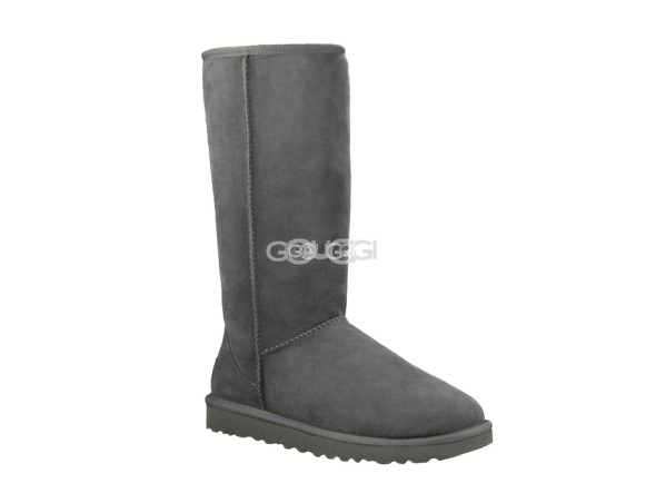 Женские высокие угги Classic Tall Grey