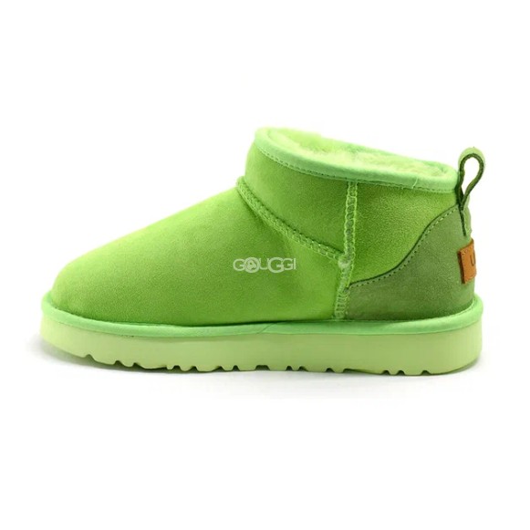 Женские ультра мини угги Ugg Ultra Mini Green