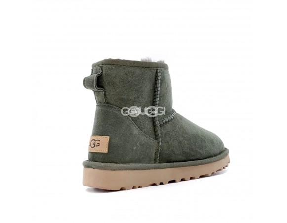 Женские мини угги Mini Khaki