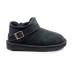 Женские ультра мини угги Ugg Ultra Mini Strap Black