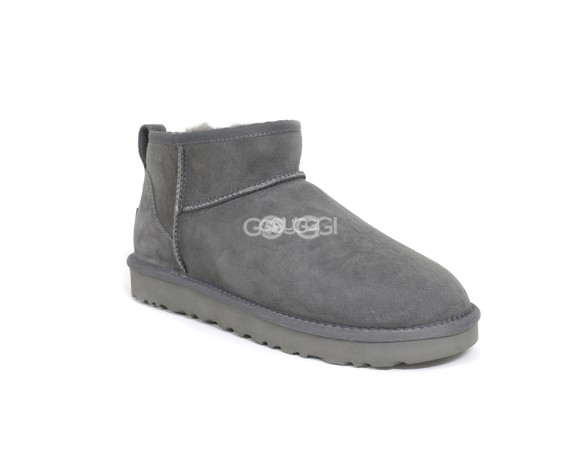 Мужские ультра мини угги Mens Ultra Mini Grey