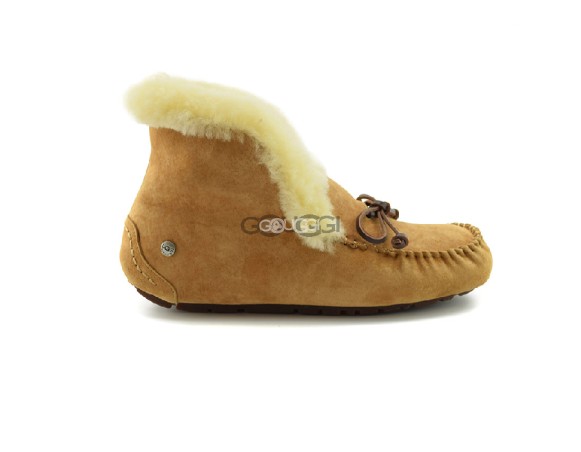 Женские мокасины Alena Chestnut