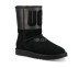 Женские короткие угги Classic Short Sparkle Black