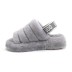 Женские сандалии Ugg Fluff Yeah Slide Light Grey