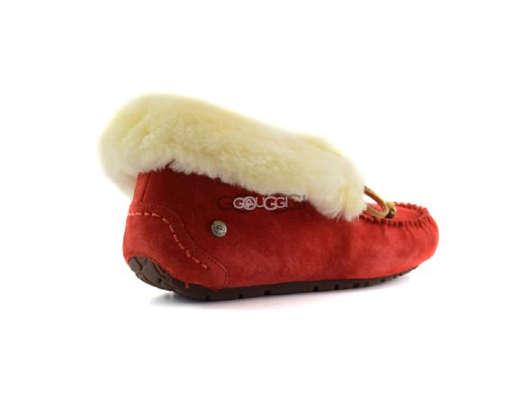 Женские мокасины Alena Red