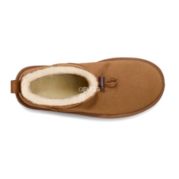 Женские мини угги UGG Classic Mini Toggler Chestnut