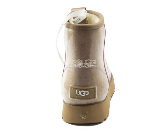 Детские прозрачные мини угги Kids Classic Clear Mini Chestnut