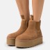 Женские ботинки на платформе UGG Neumel Platform Chelsea Chestnut