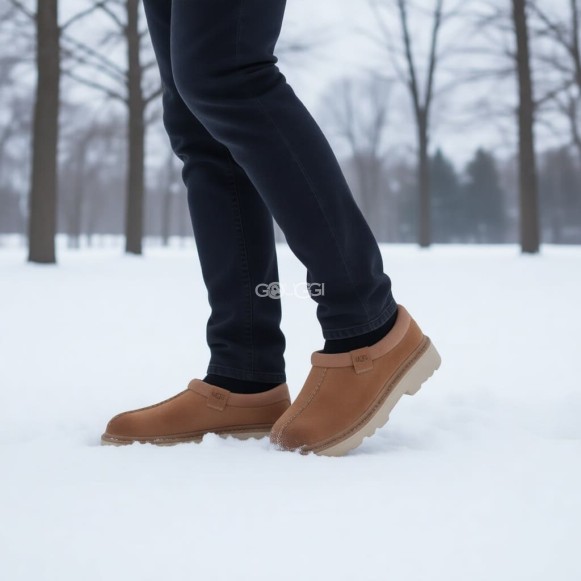 Мужские слипоны Ugg Mens Tasman Lug Chestnut