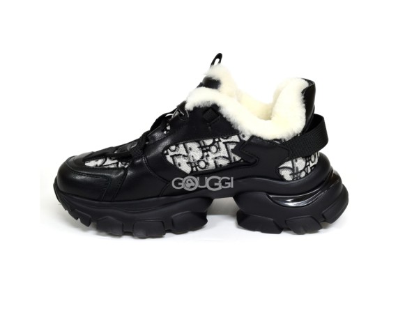 Женские кроссовки UGG Dior fh Black