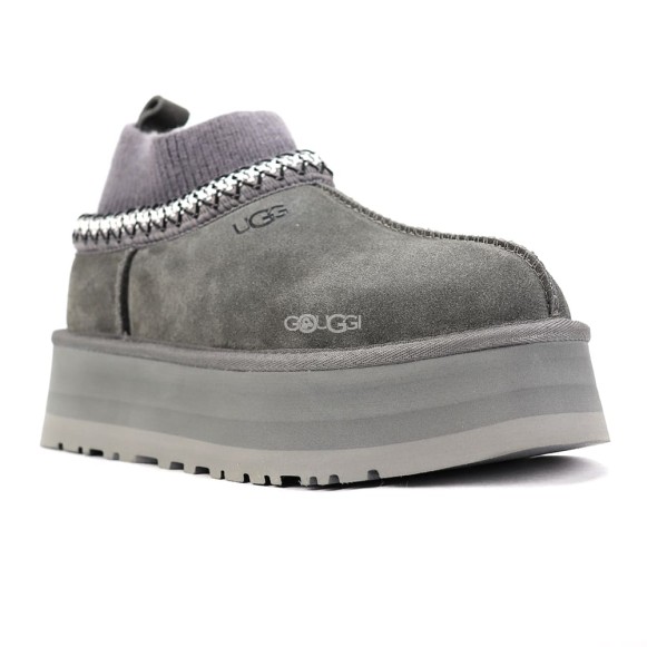 Женские угги на платформе Ugg Tazz Knit Grey