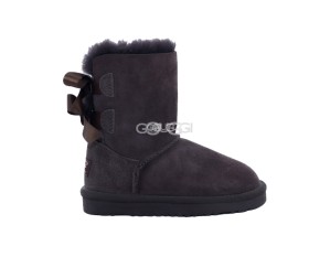 Kids Bailey Bow Chocolate