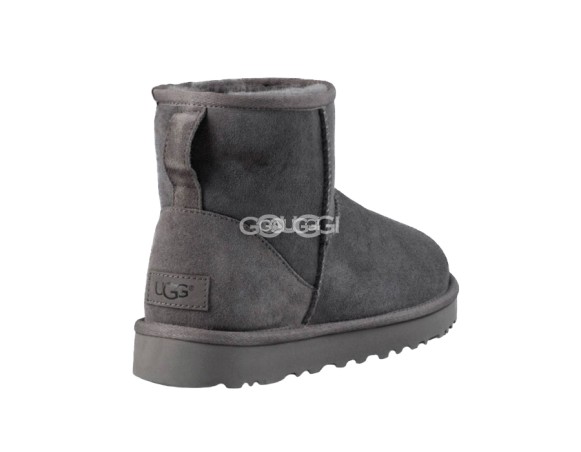 Женские мини угги Classic Mini Grey II