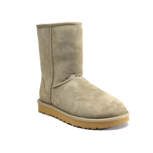 Женские короткие угги Ugg Classic Short Beige