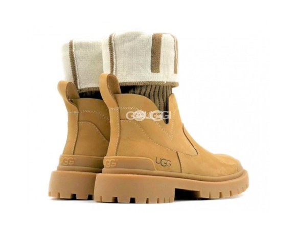 Женские ботинки Martin Knit - Chestnut