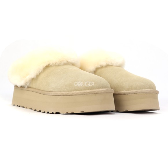 Женские слипоны на платформе Tazzelle Mustard Seed