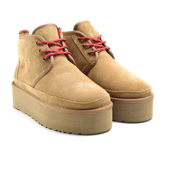 Женские ботинки на платформе Neumel Heritage Platform Chestnut