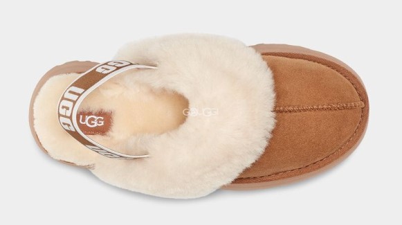 Женские тапочки Ugg Funkette Slipper Chestnut