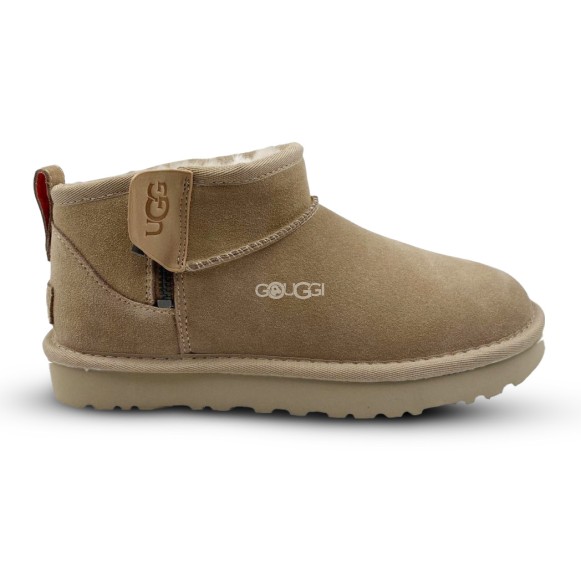 Женские ультра мини угги на молнии Ugg Women's Ultra Mini Sand Zip